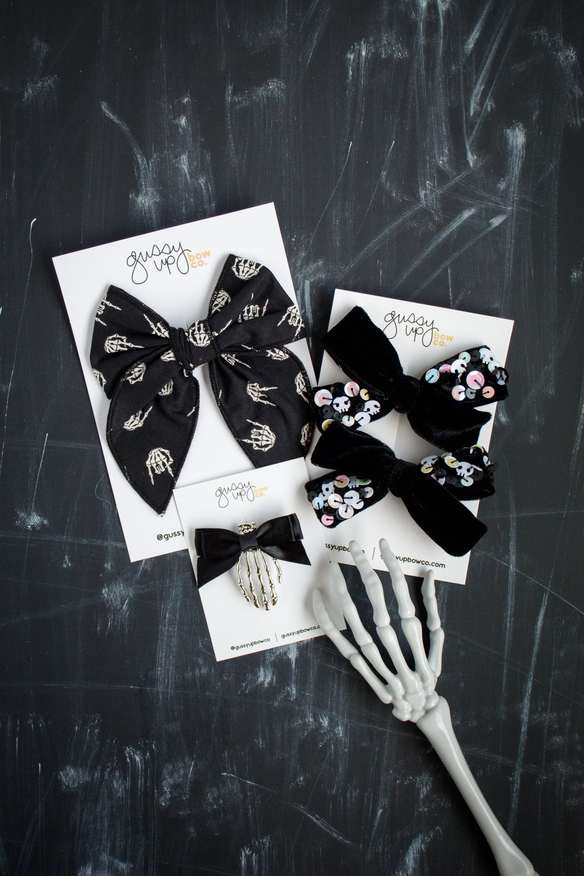 Bow Skeleton Clip | Halloween 24 Collection