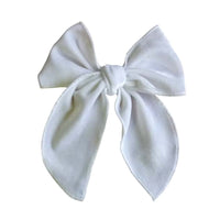 White Velvet | Whimsy Bow