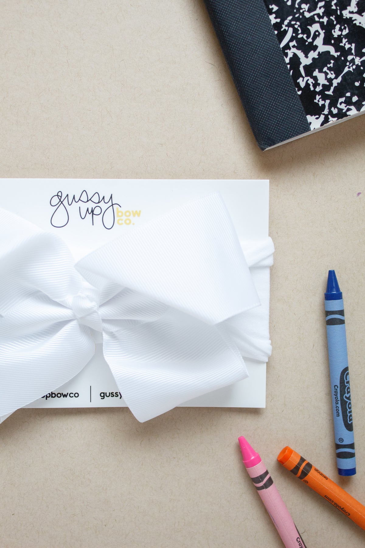 White Glam Bow | Back to School 24 Collection