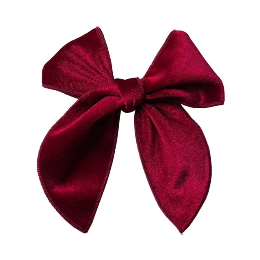 Burgundy Velvet | Whimsy Bow