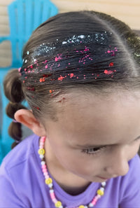 Rainbow Hair Glitter Stack | School is Cool Collection
