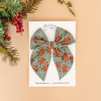 Poinsettia | Whimsy Bow | Christmas 23 Collection