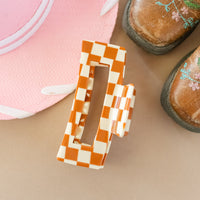 Rust Checker Large Claw Clip