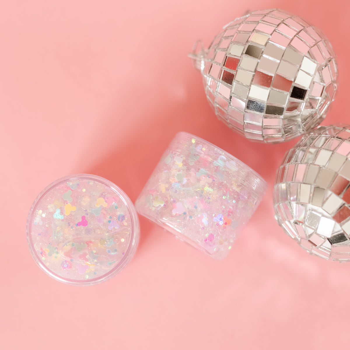 Pink Mouse Hair Glitter | Happiest Place Collection