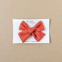 Poppy Corduroy | Classic Bow