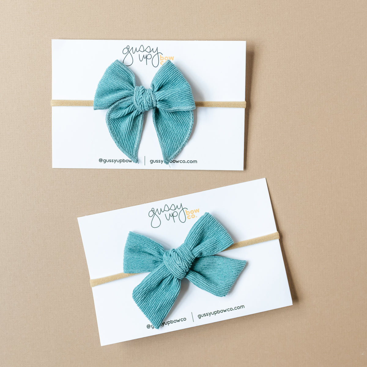 Slate Corduroy | Whimsy Bow