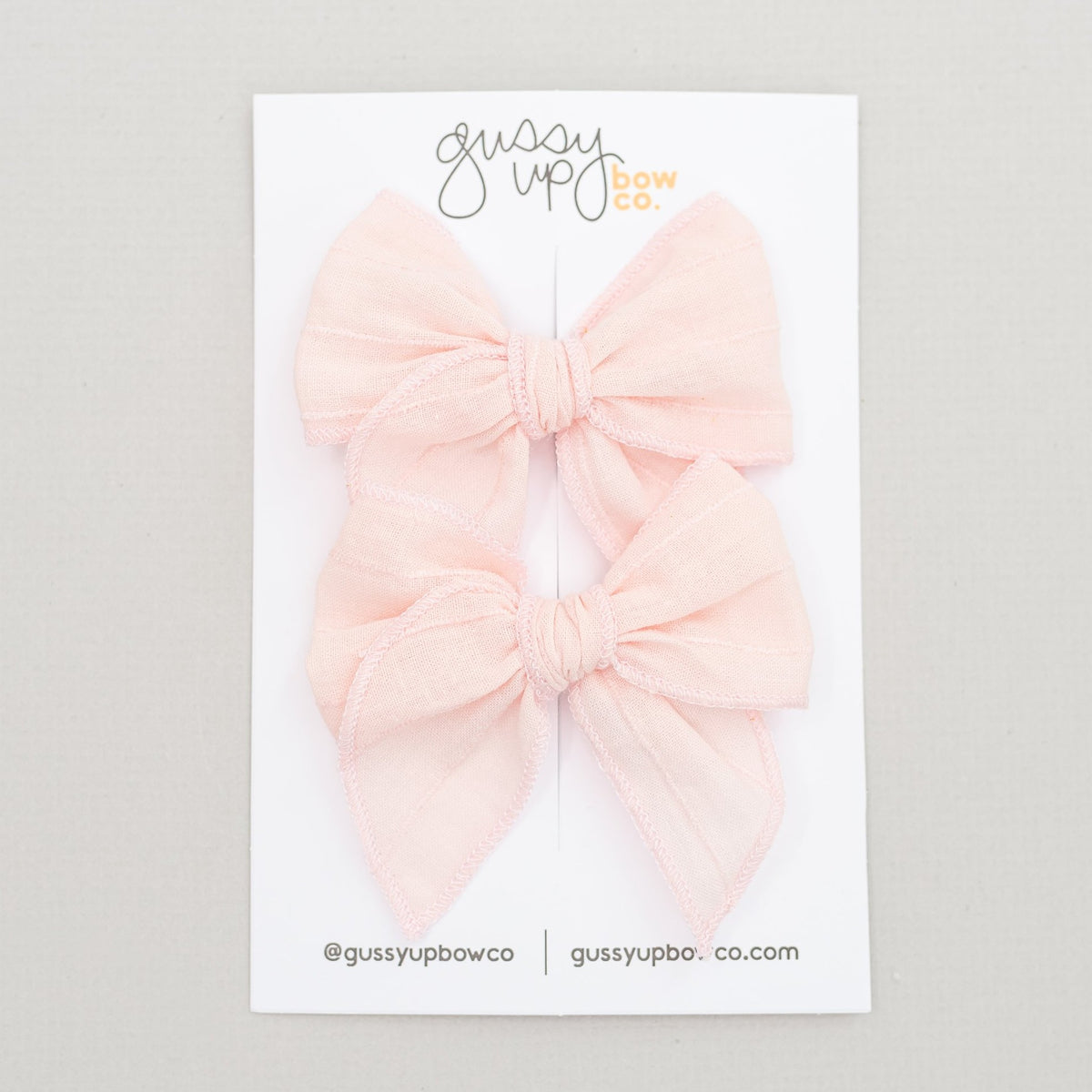 Baby Pink Whimsy Pigtail Set