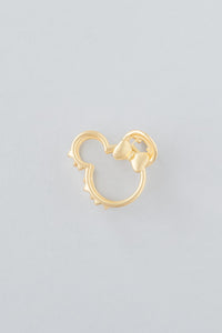 Large Gold Minnie Claw Clip | Happiest Place Collection