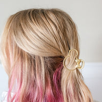 Large Gold Minnie Claw Clip | Happiest Place Collection