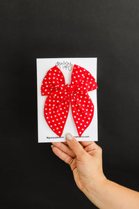 Red Dot | Whimsy Bow | Happiest Place Collection