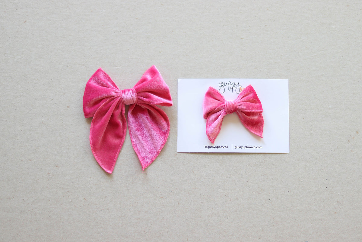 Bubblegum Velvet | Whimsy Bow