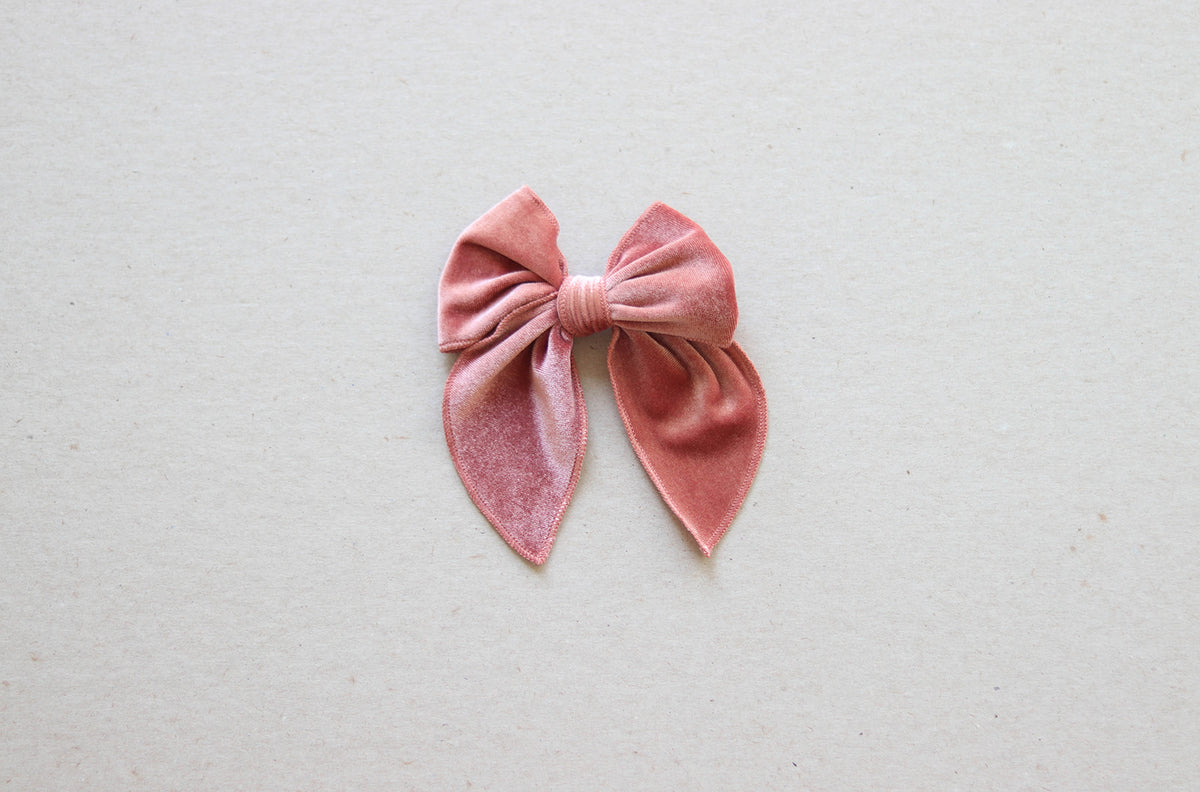 Blush Velvet | Whimsy Bow