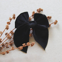 Black Velvet | Whimsy Bow