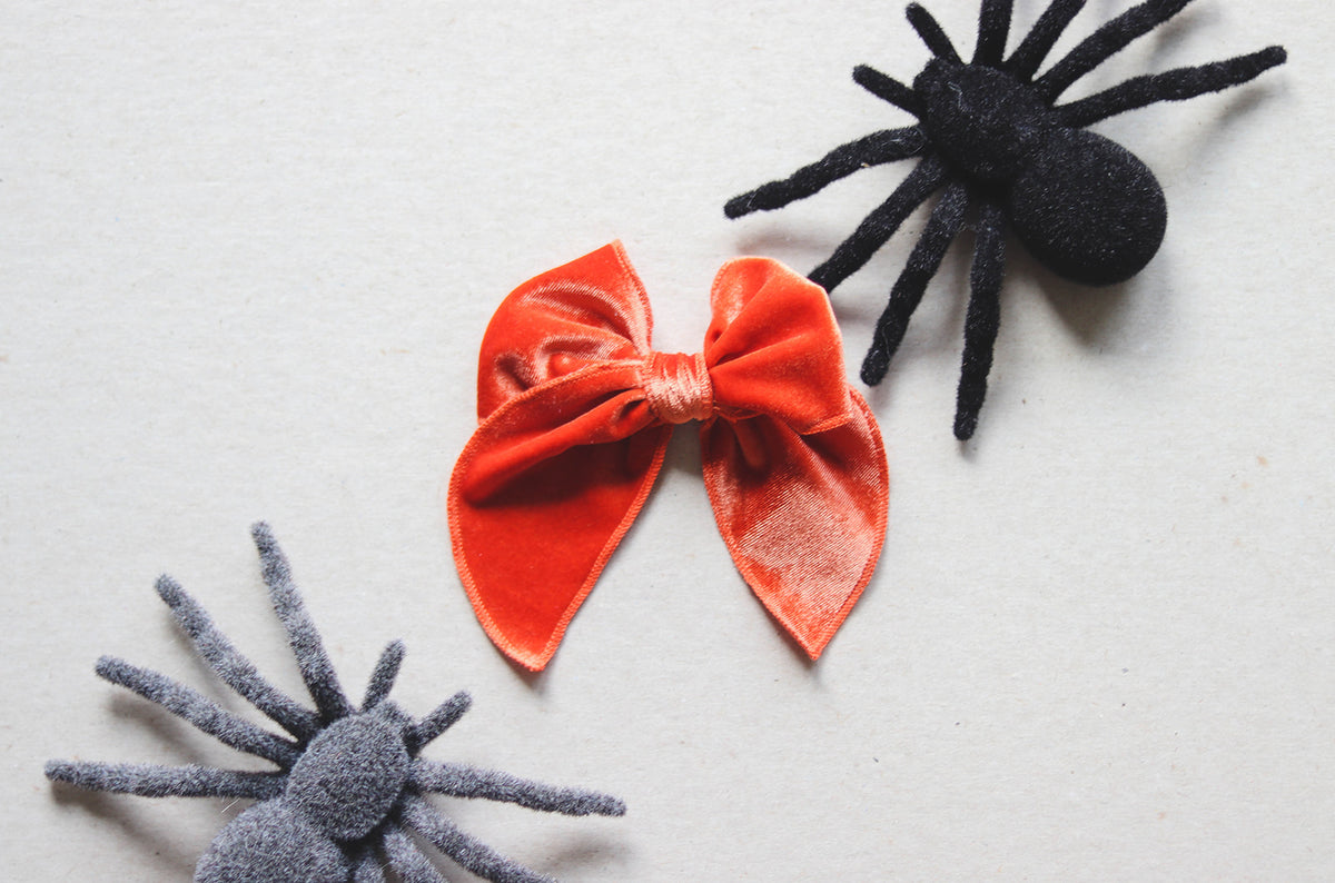 Pumpkin Velvet | Whimsy Bow