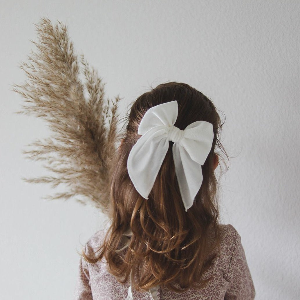 White Velvet | Whimsy Bow