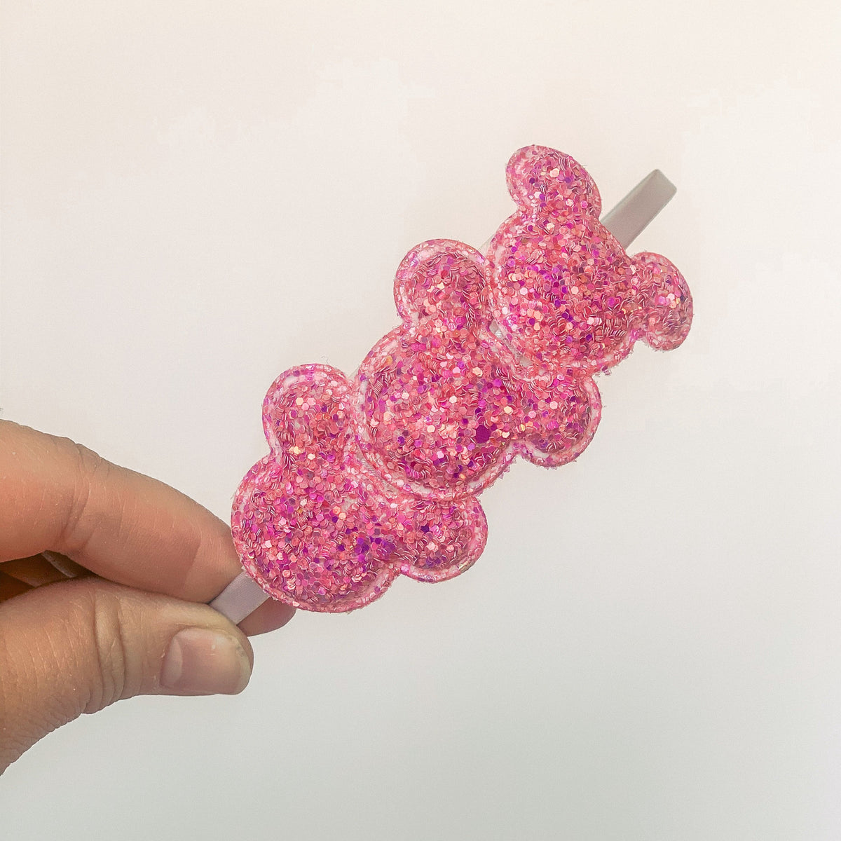 Bright Pink Sparkle Mouse Headband | Happiest Place Collection