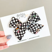 Checkered Pals | Classic Bow | Happiest Place Collection