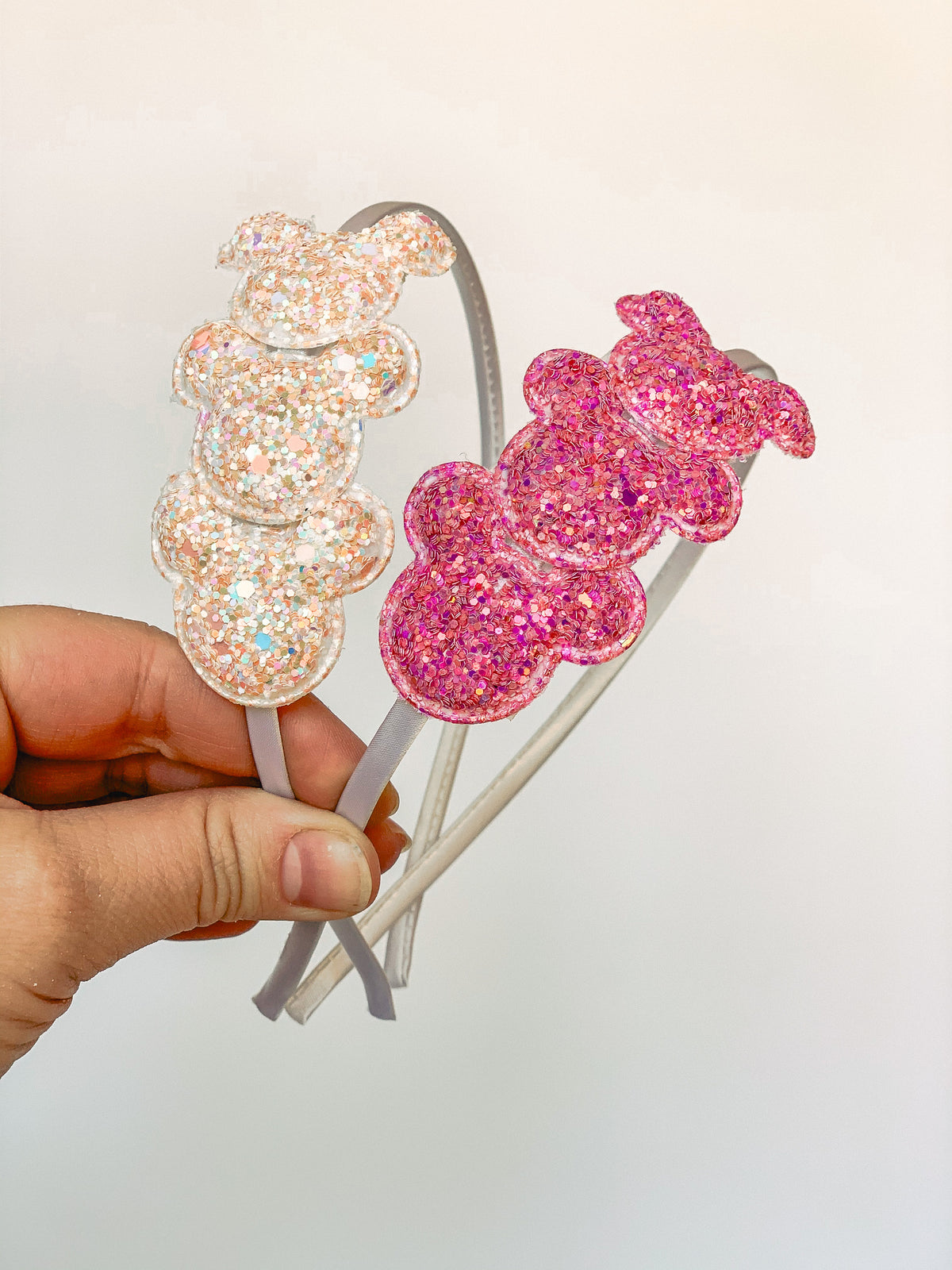 Bright Pink Sparkle Mouse Headband | Happiest Place Collection